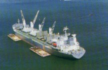 at anchor